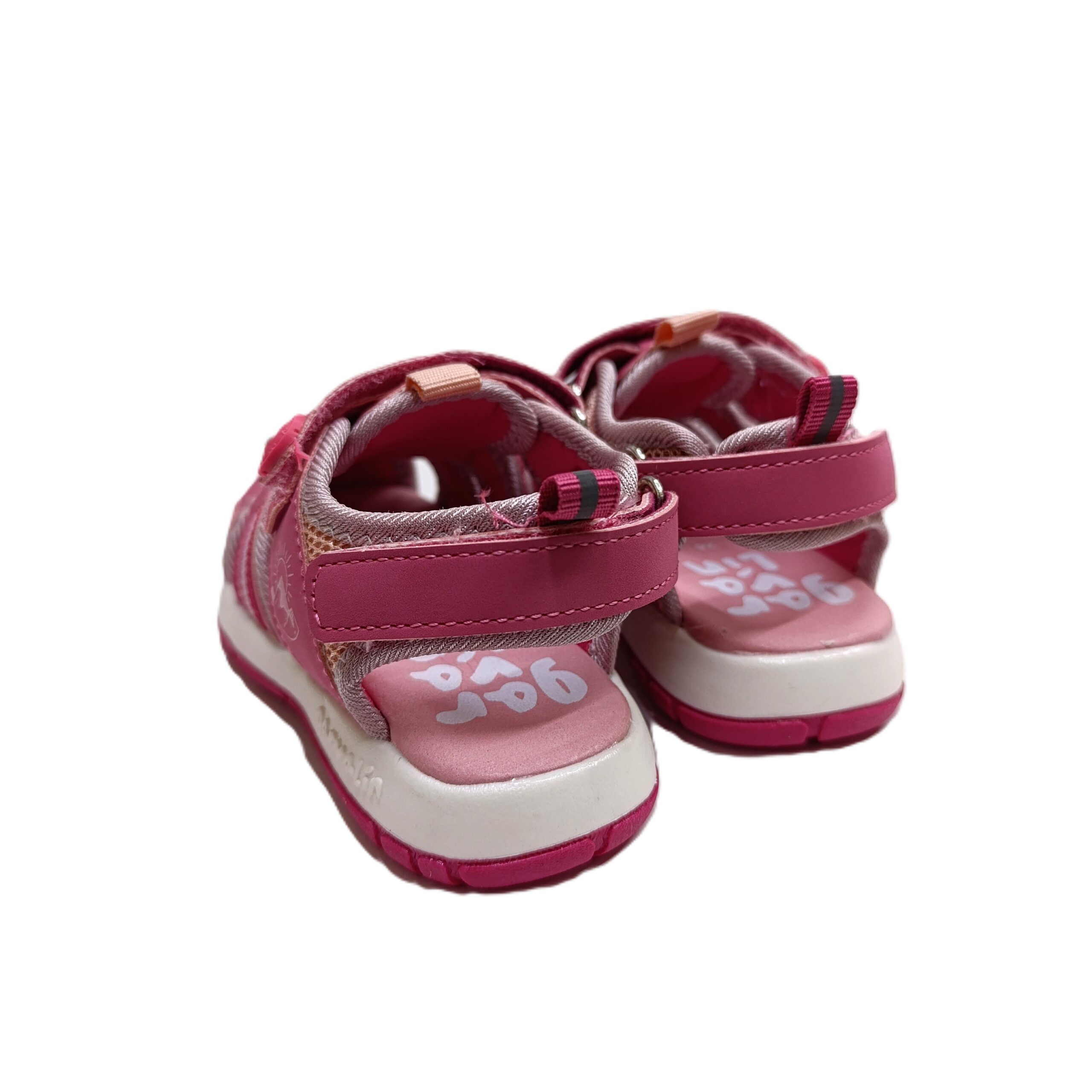 Sandalia garvalín niña tiempo libre fucsia
