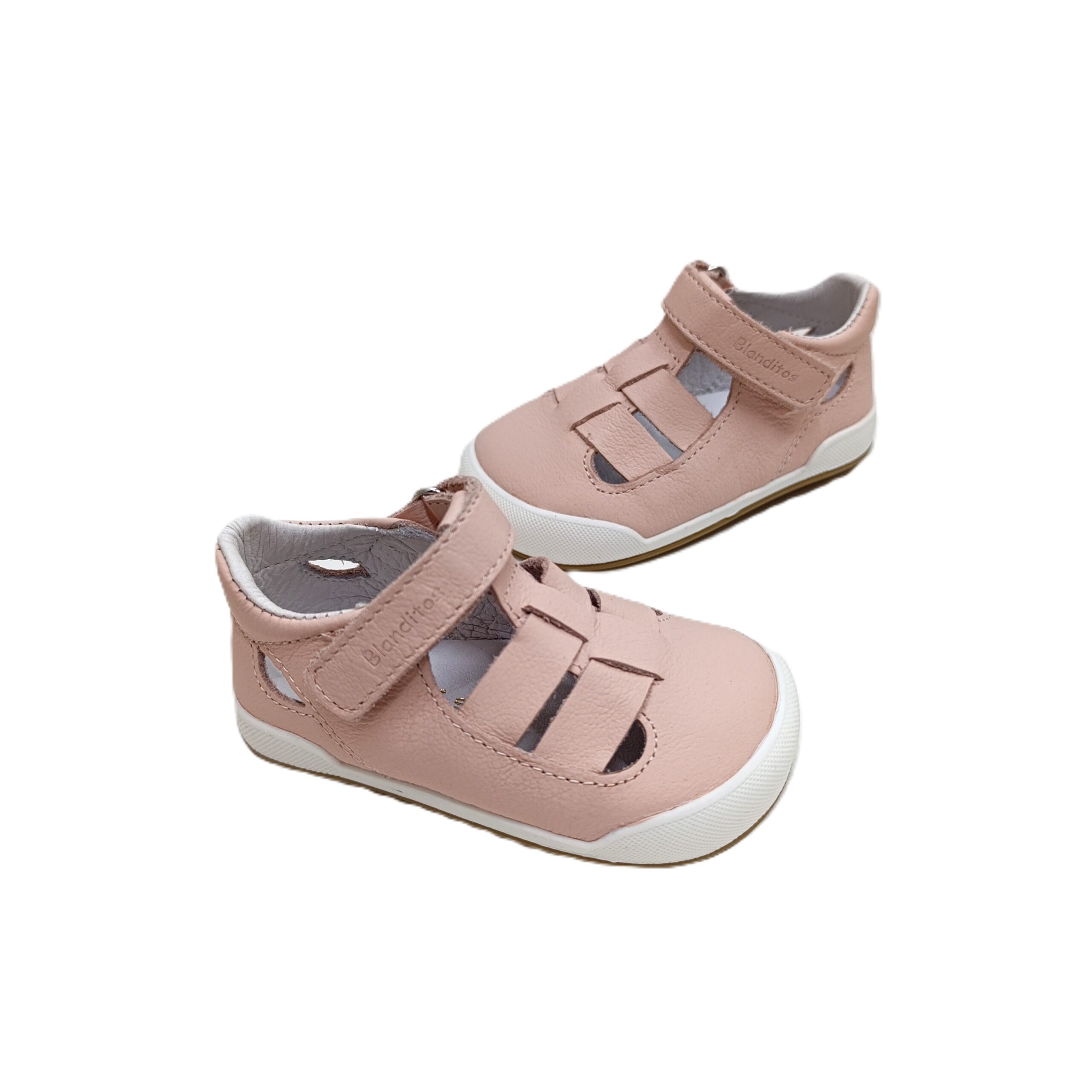 Sandalia barefoot blanditos by crio´s bebé piel rosa