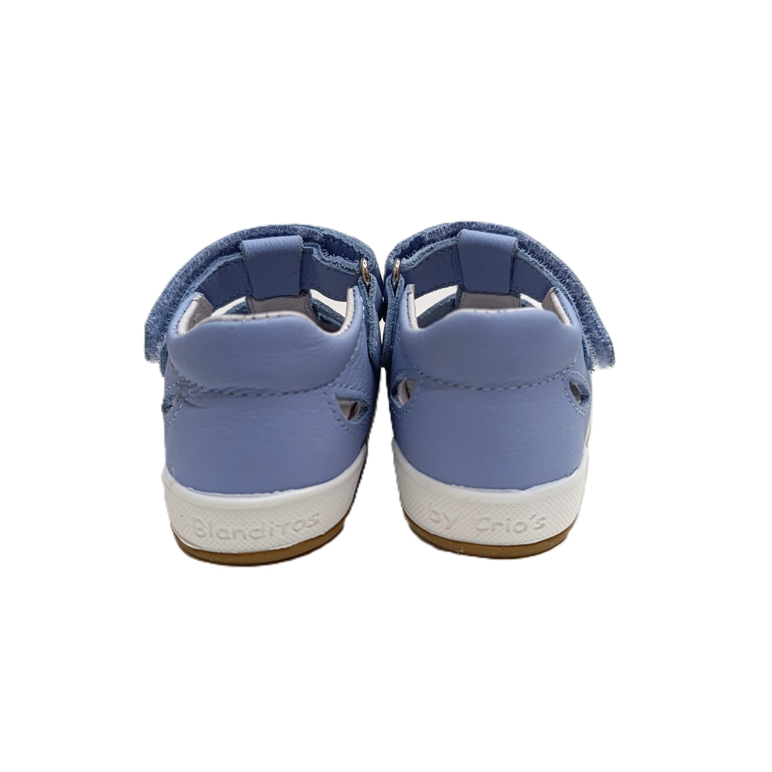 Sandalia barefoot blanditos by crio´s bebé piel azul