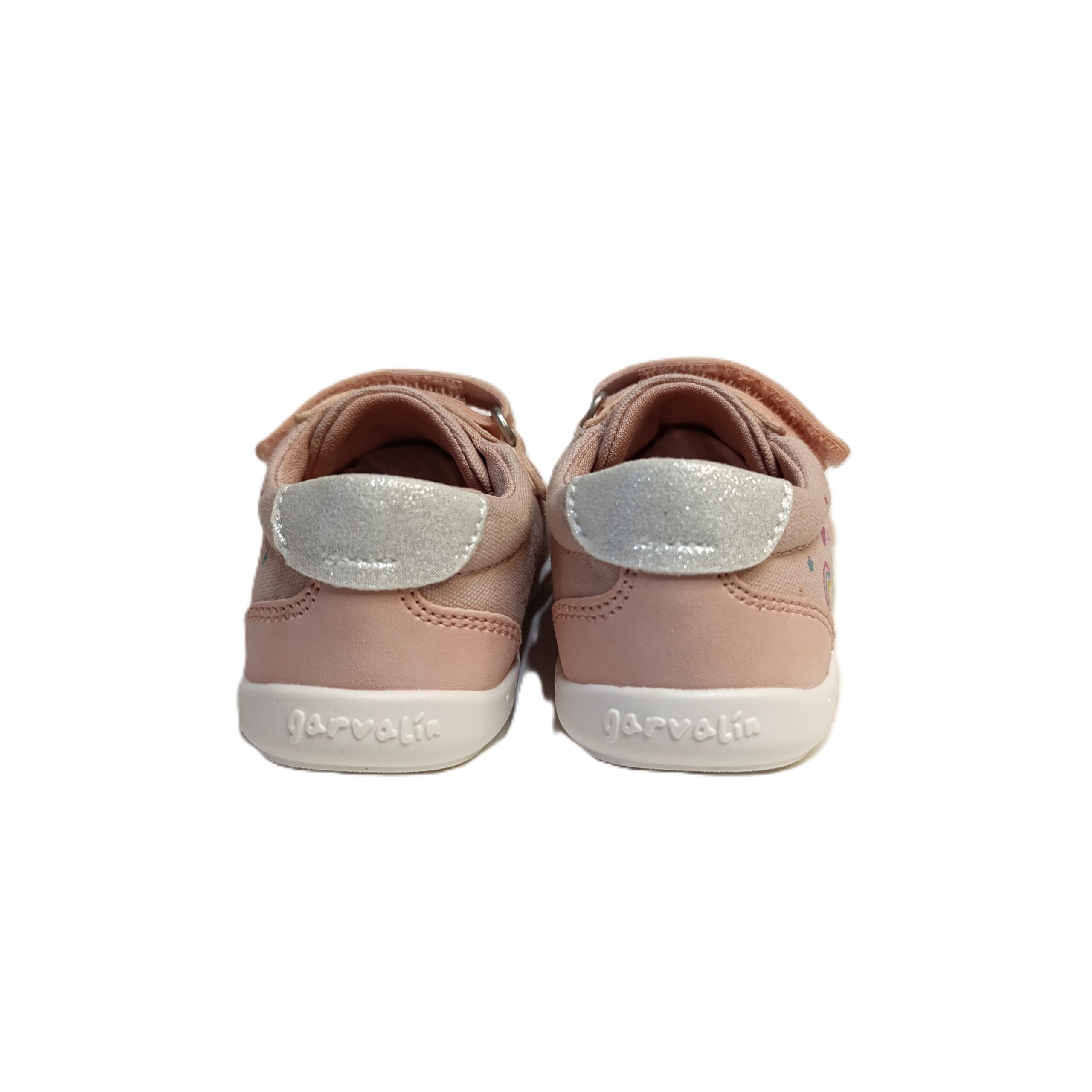 Zapatilla lona barefoot garvalin primeros pasos rosa