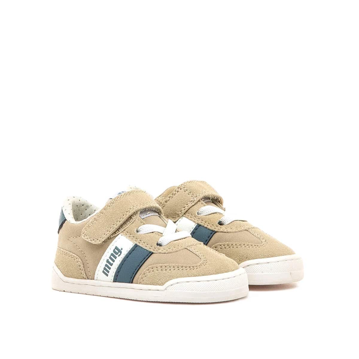 Deportiva barefoot bebé mustang free beige