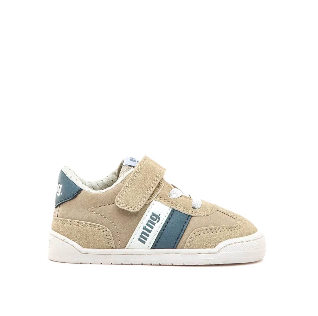 Deportiva barefoot bebé mustang free beige