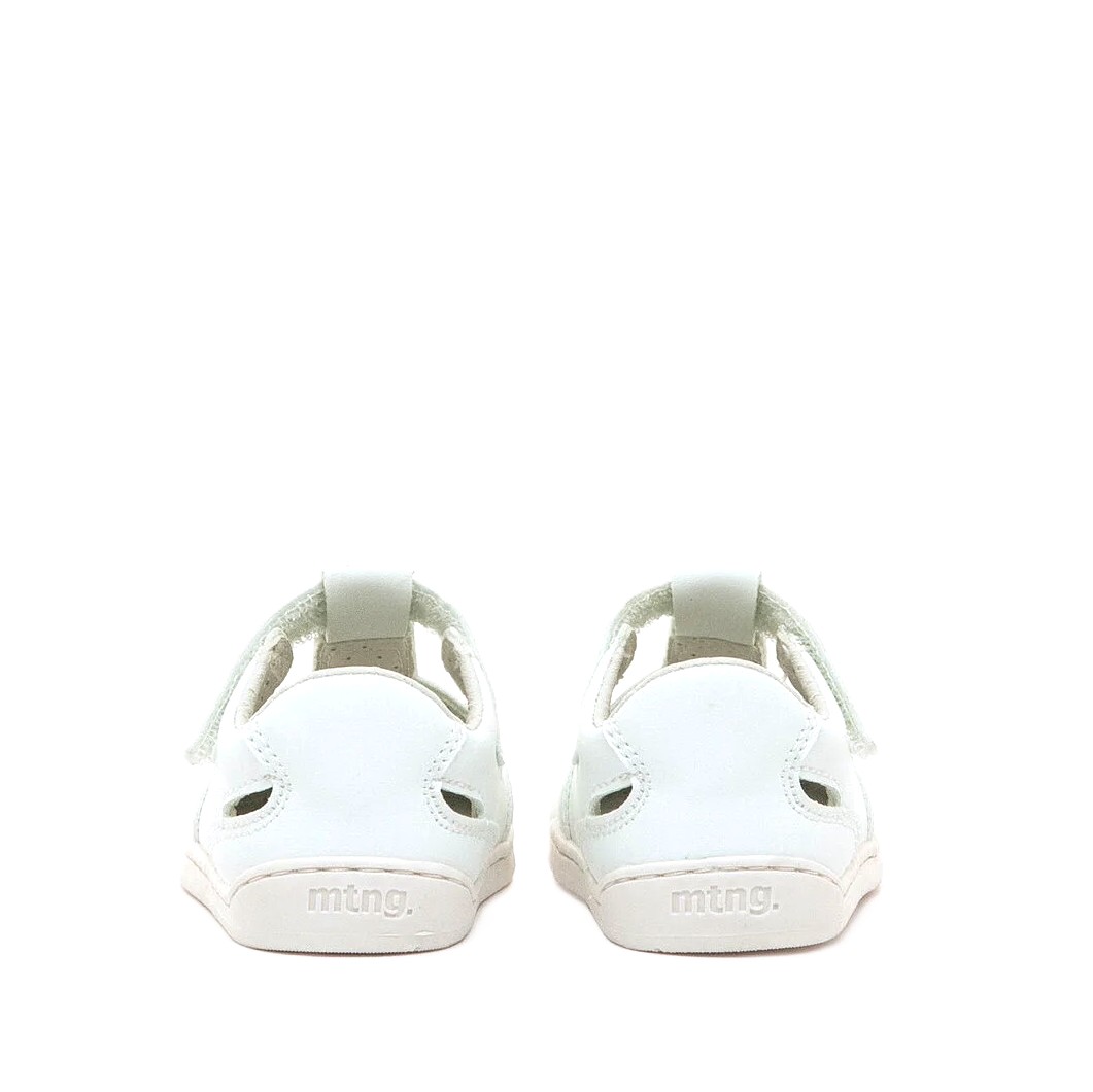Sandalia barefoot bebé mustang free blanco
