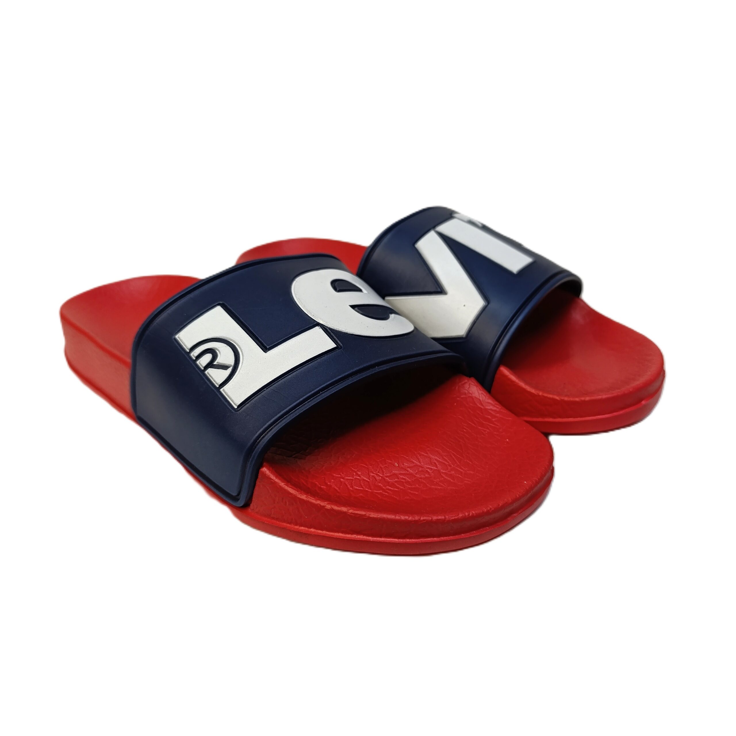 Chancla levi´s june marino/rojo