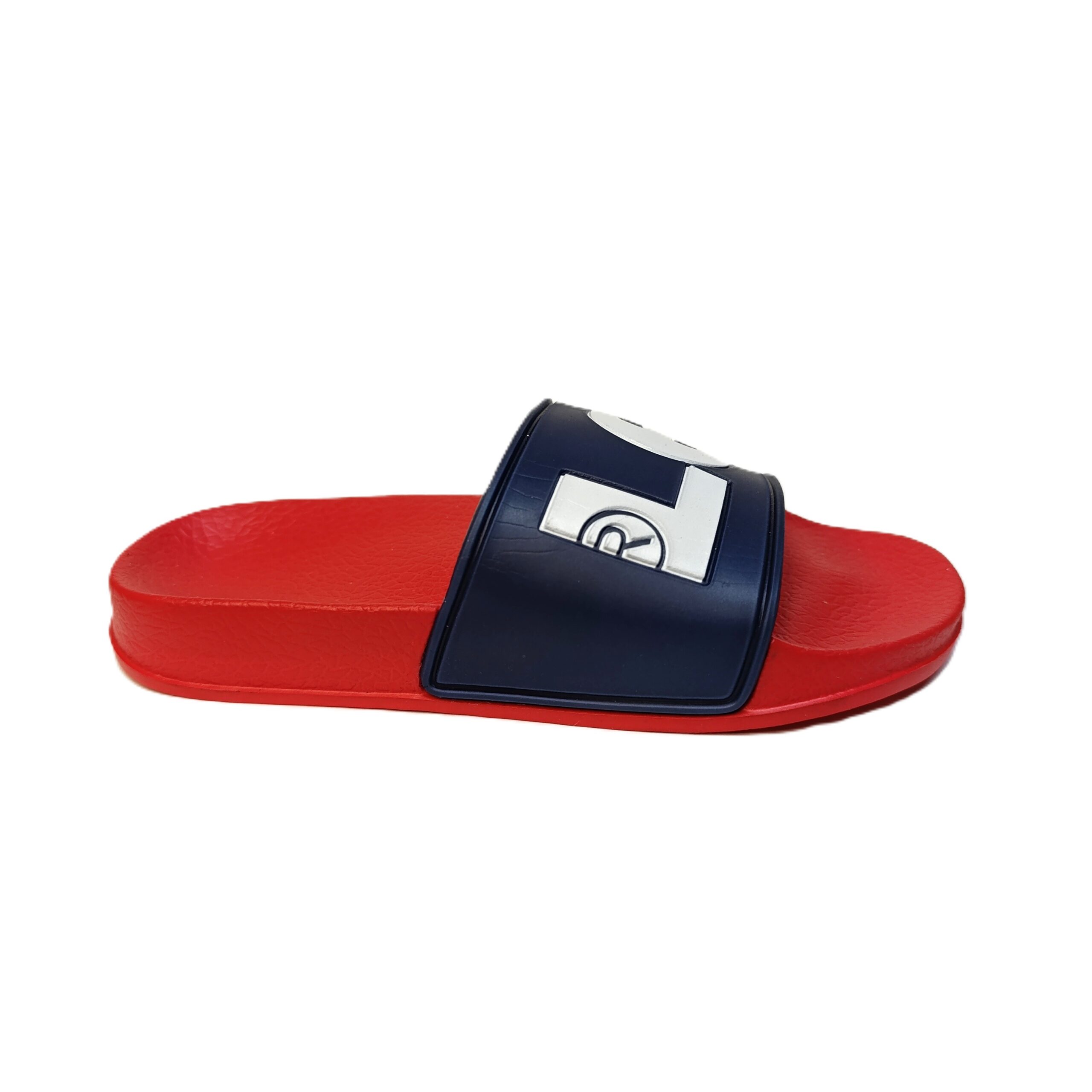 Chancla levi´s june marino/rojo