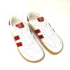 Deportiva barefoot chetto piel blanco/rojo