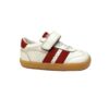 Deportivo barefoot bebé chetto blanco rojo