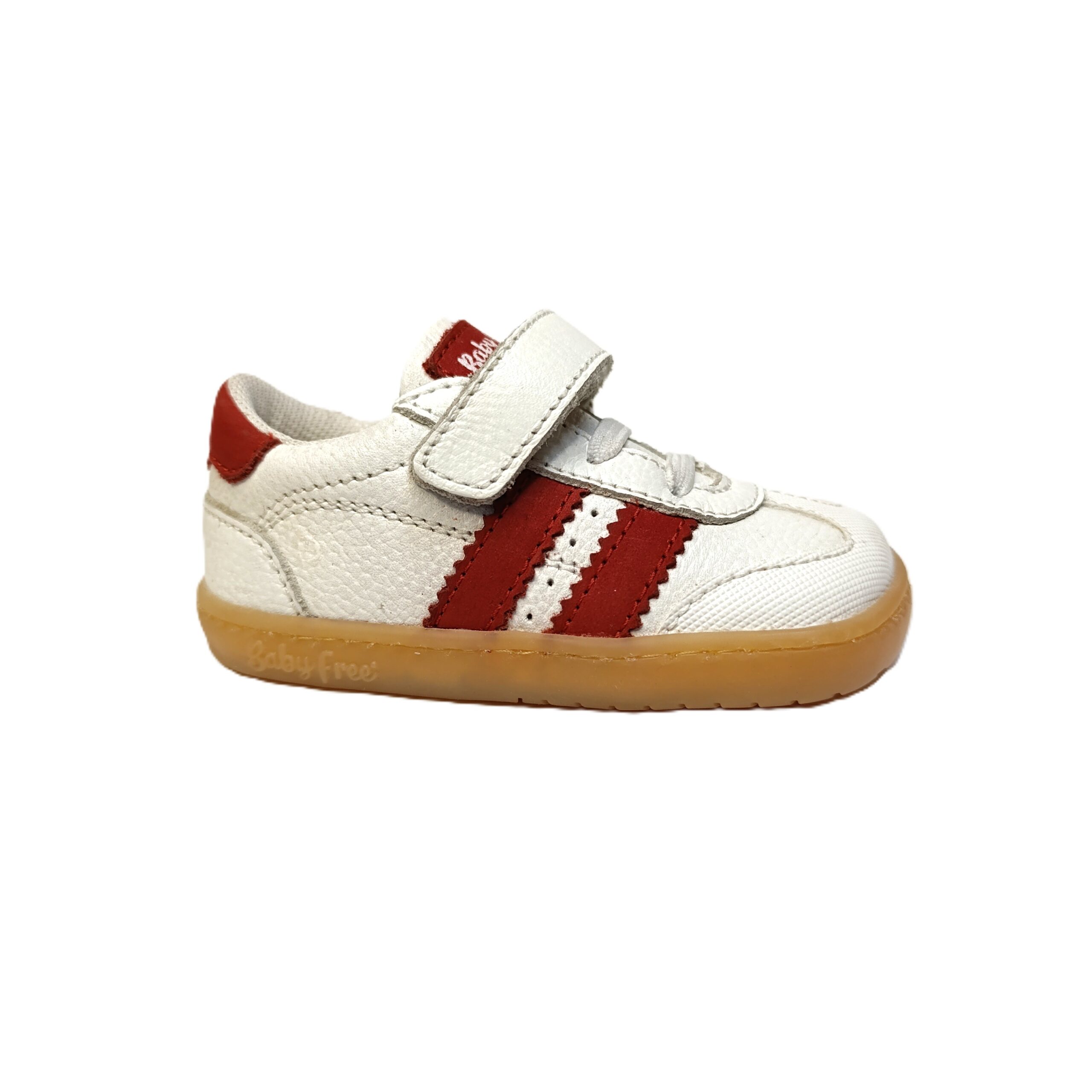 Deportivo barefoot bebé chetto blanco rojo