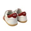 Deportiva barefoot niños chetto blanco/rojo