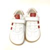 Deportiva barefoot niños chetto blanco/rojo
