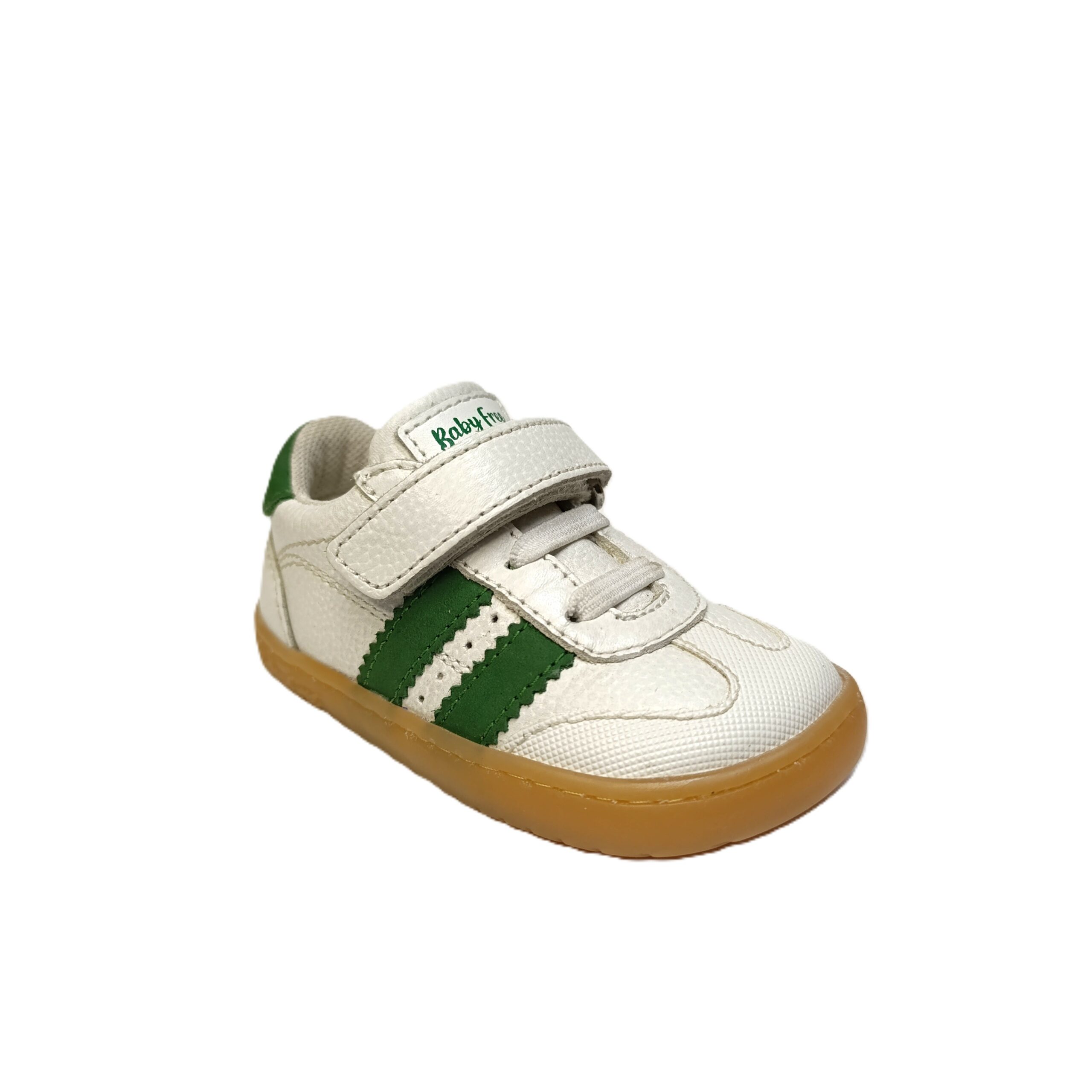 Deportivo barefoot bebé chetto blanco verde