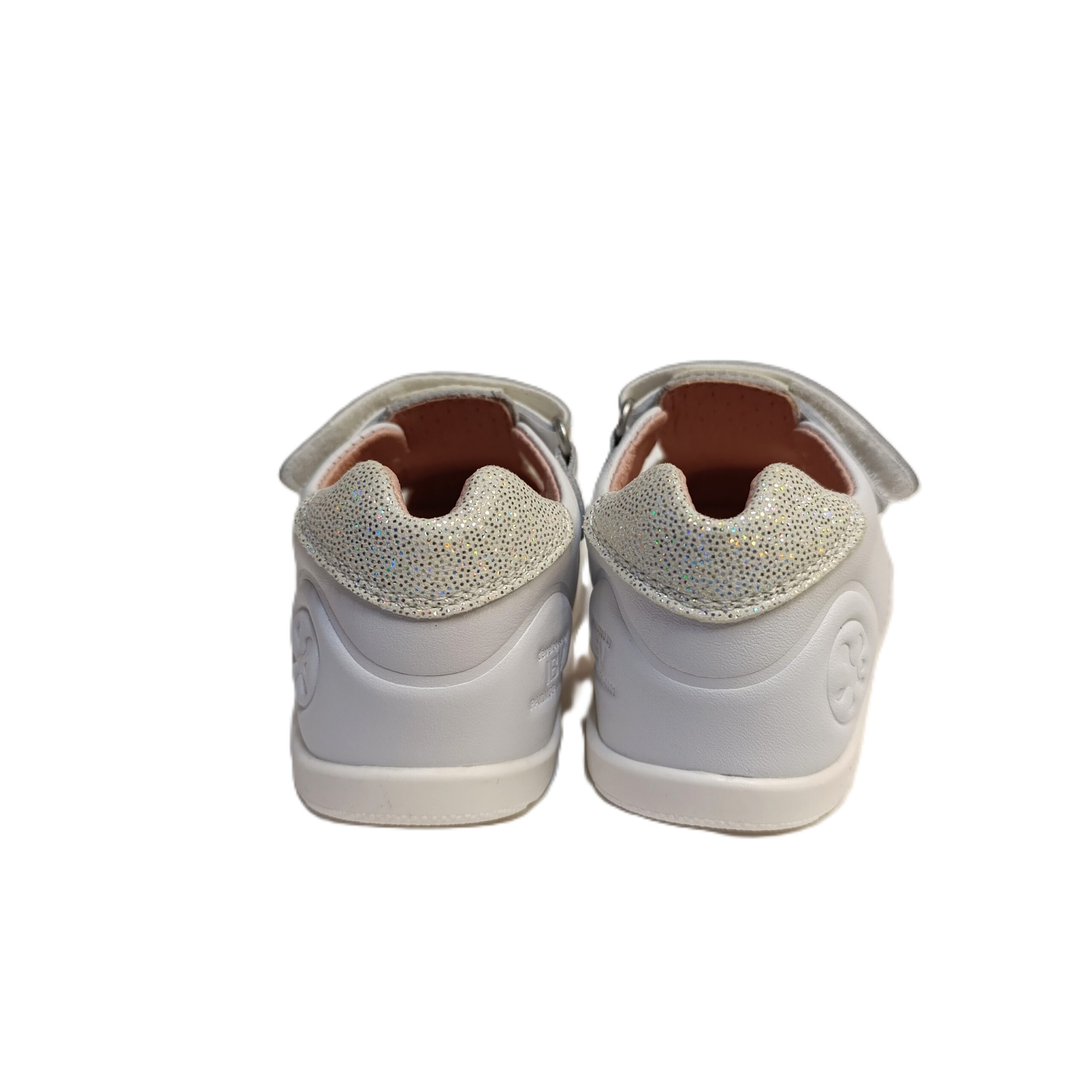 Sandalia barefoot biomecanics beba piel blanco