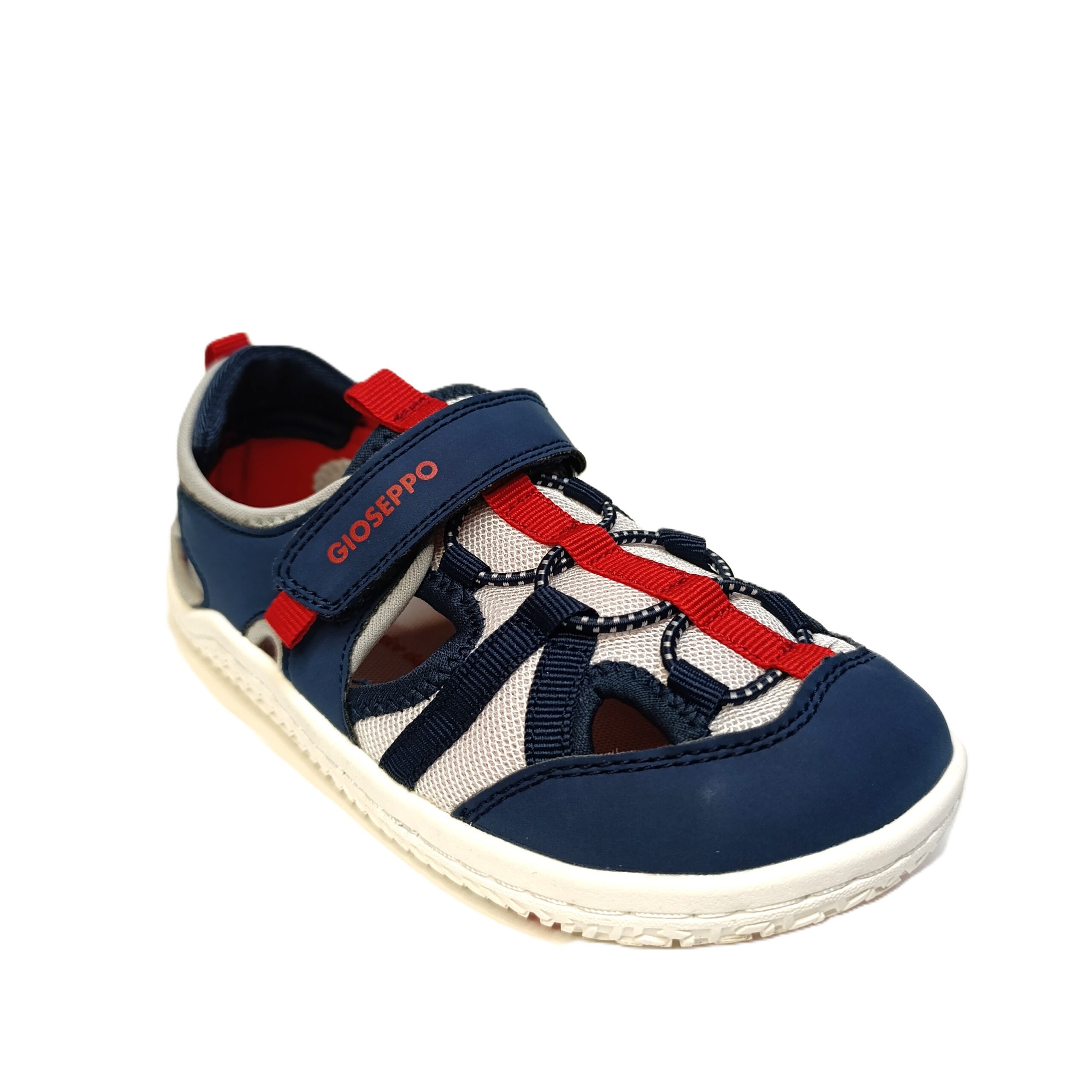 Sandalia barefoot cangrejera azul niños gioseppo