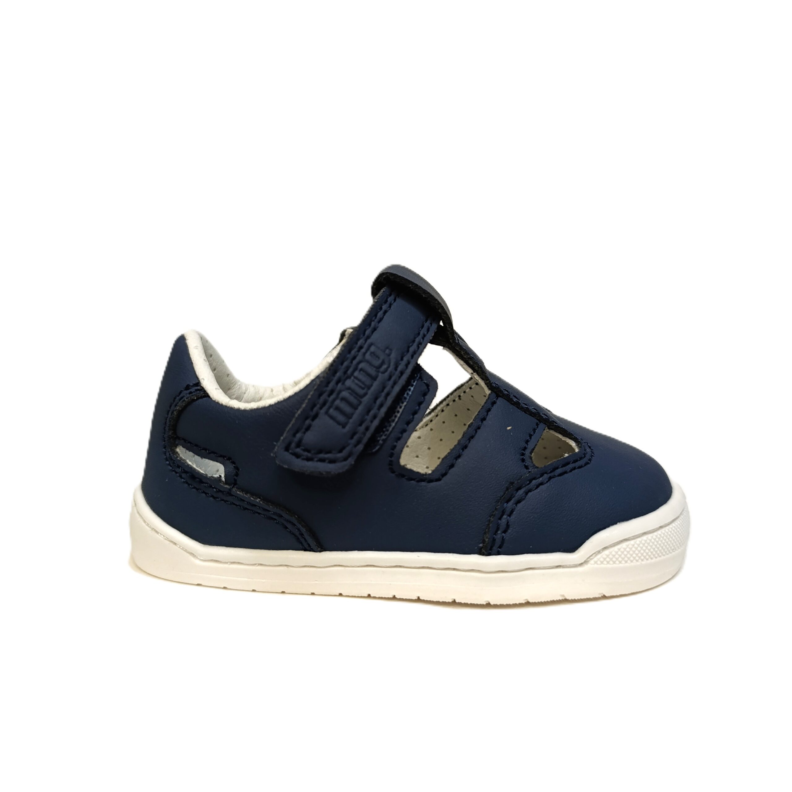 Sandalia barefoot bebé mustang free azul