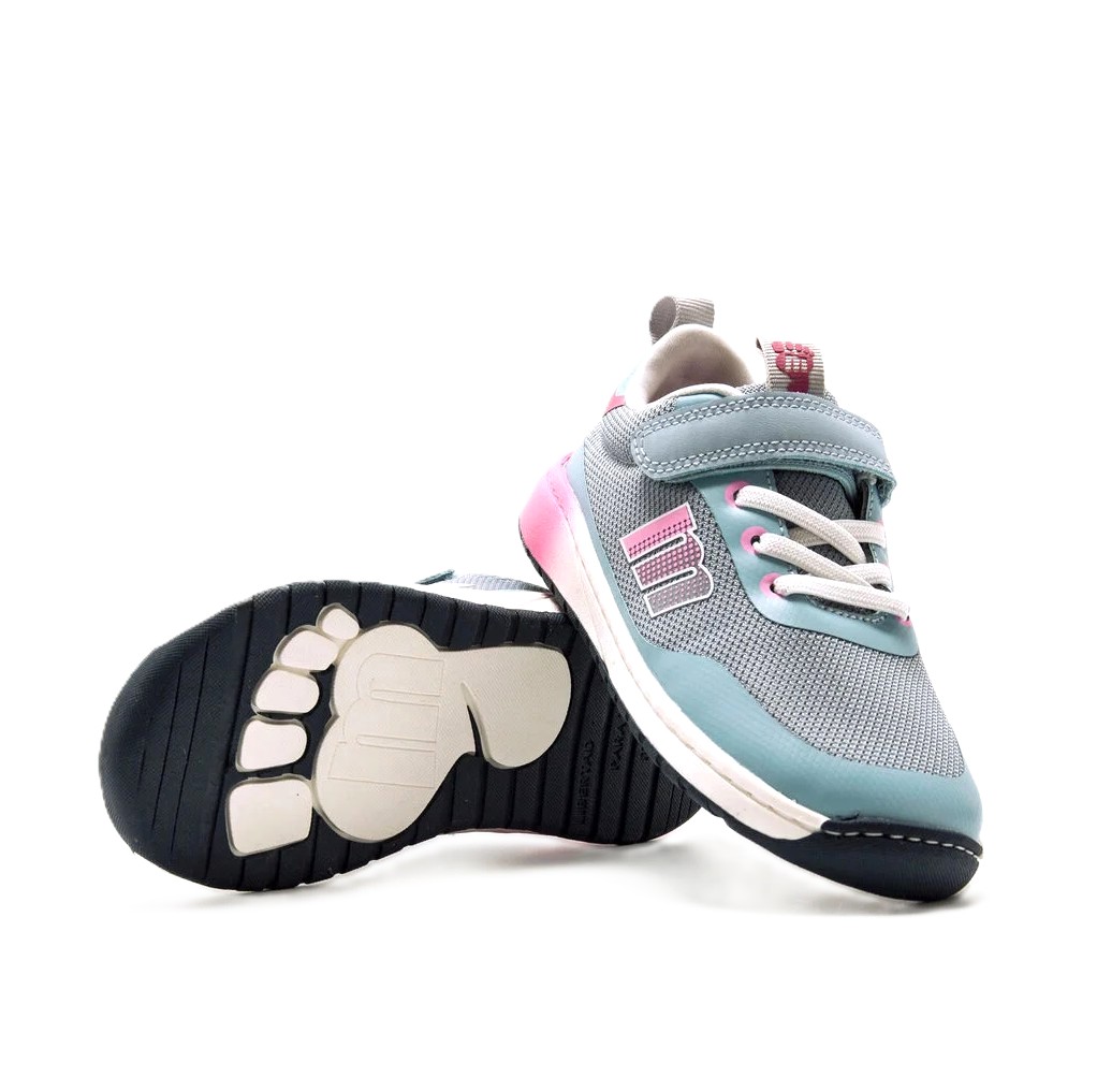 Deportiva barefoot Mustang free niña azul