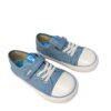 Zapatilla barefoot casual lona mustang azul jeans