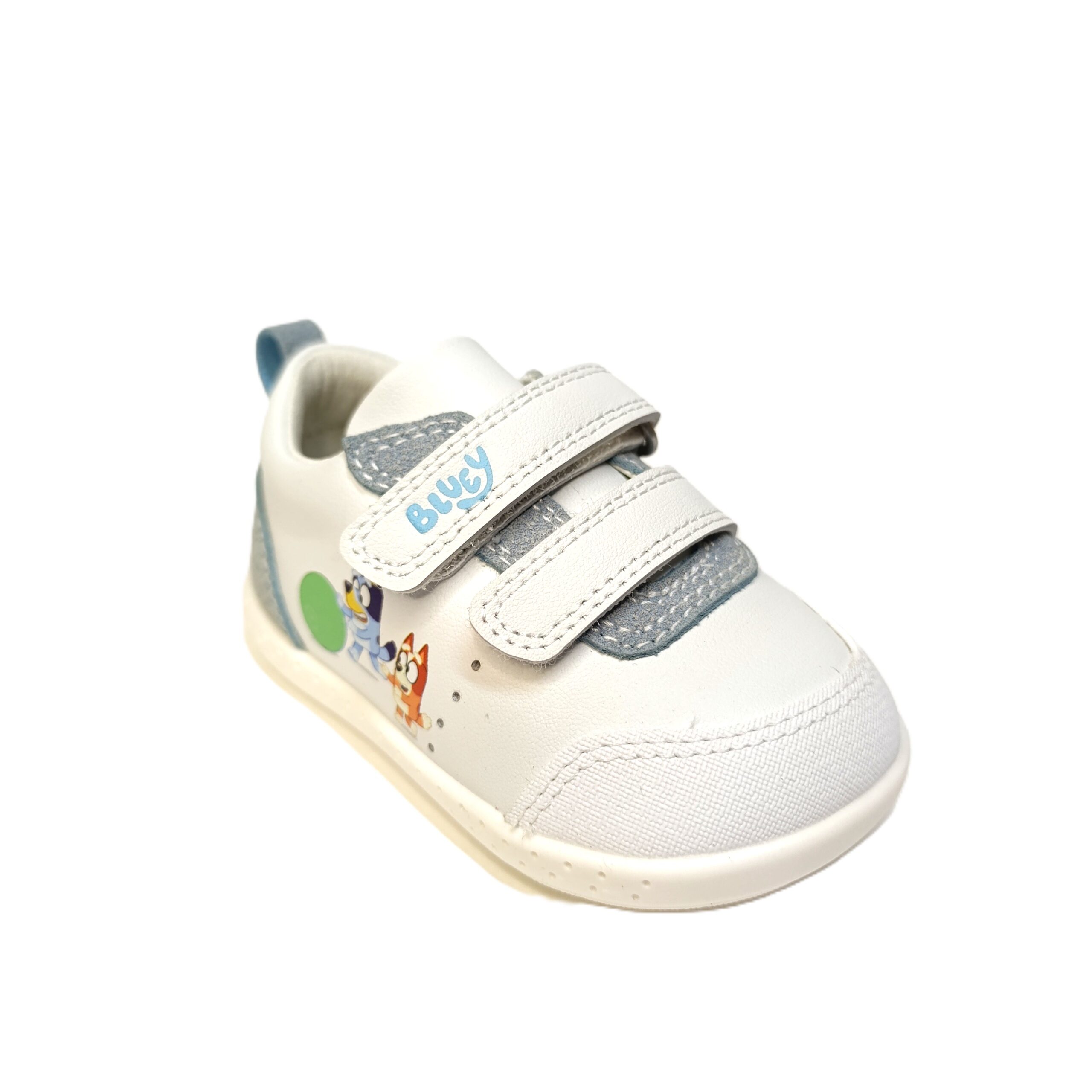 Deportiva barefoot bebé garvalin bluey blanco
