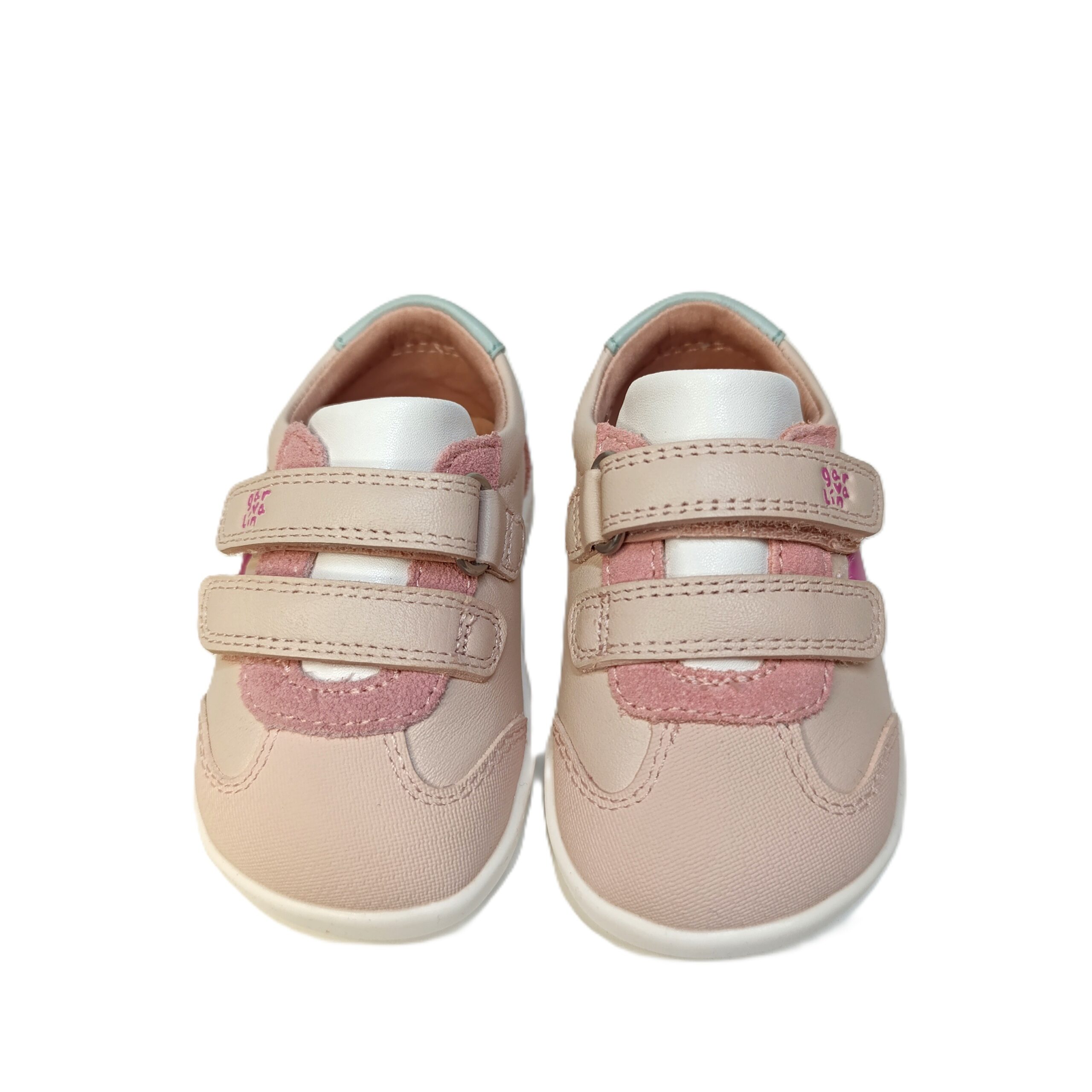 Deportiva barefoot primeros pasos garvalin estrella rosa