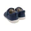 Sandalia piel barefoot bebé Garvalin azul