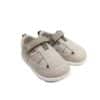Sandalia lona barefoot bebé Garvalin beige