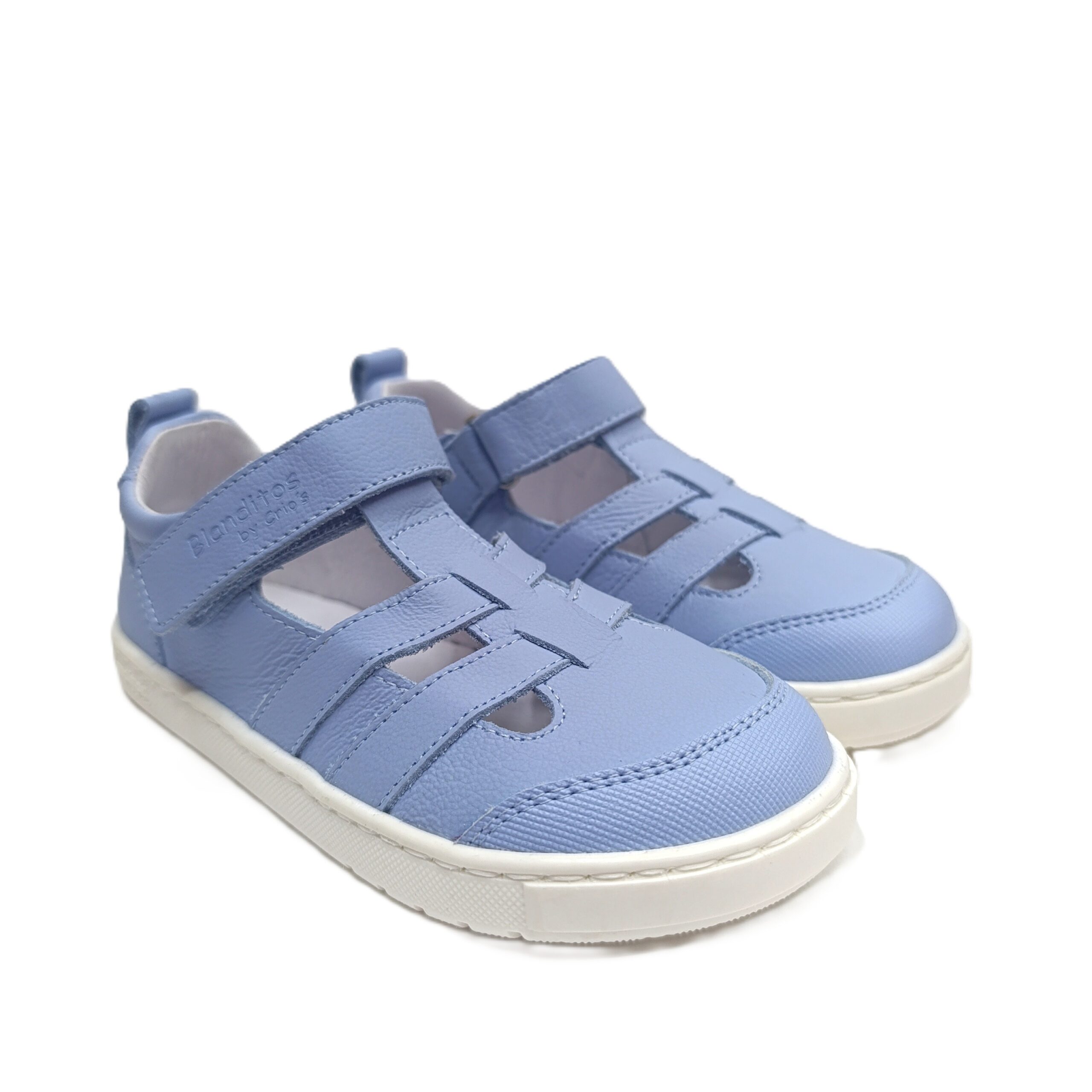 Sandalia barefoot blanditos by Crio´s Milos azul