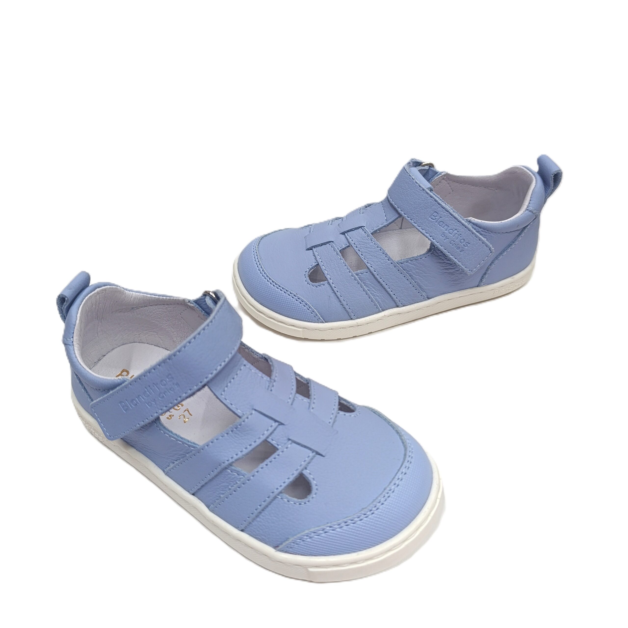 Sandalia barefoot blanditos by Crio´s Milos azul