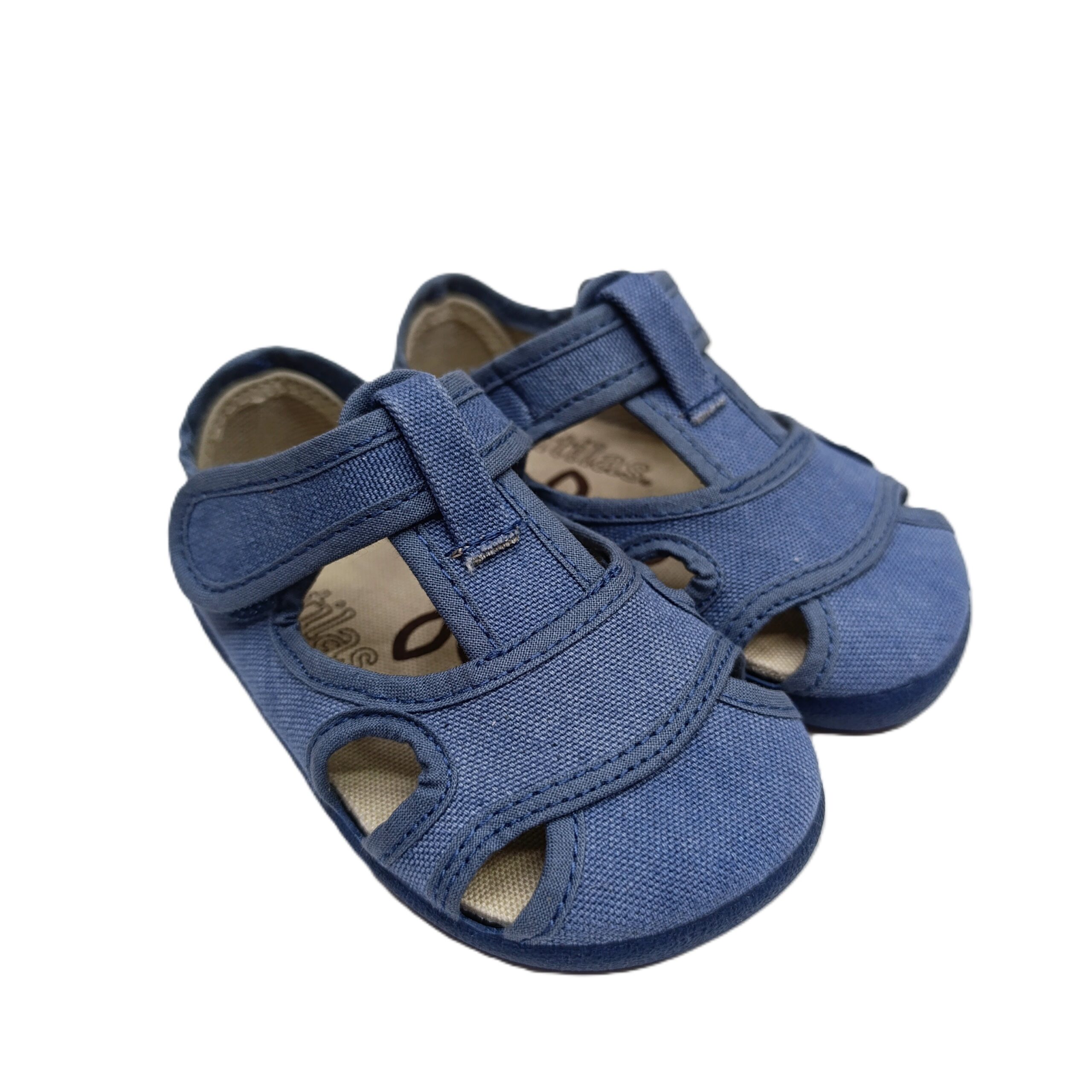 Sandalia barefoot lona Batilas navy