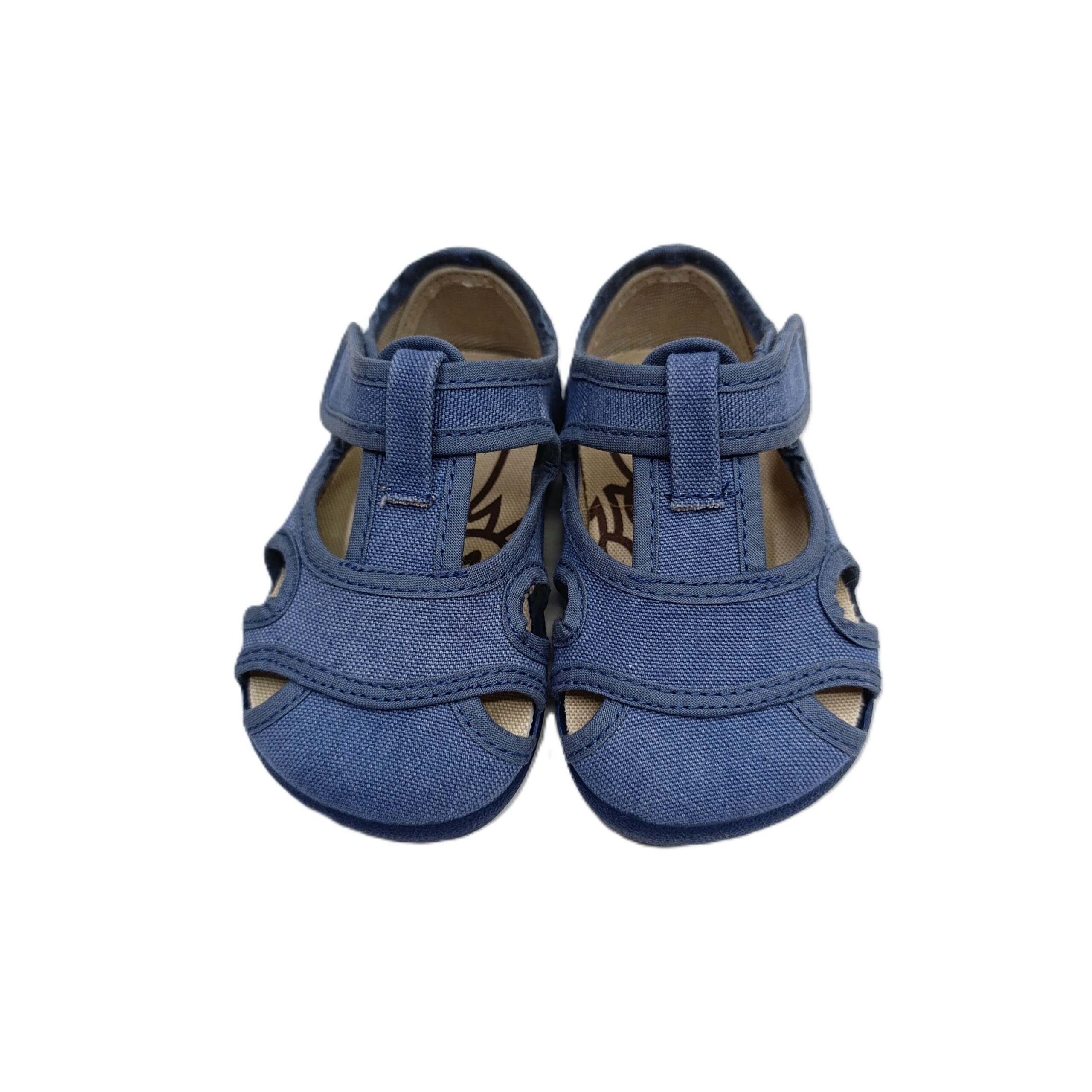 Sandalia barefoot lona Batilas navy