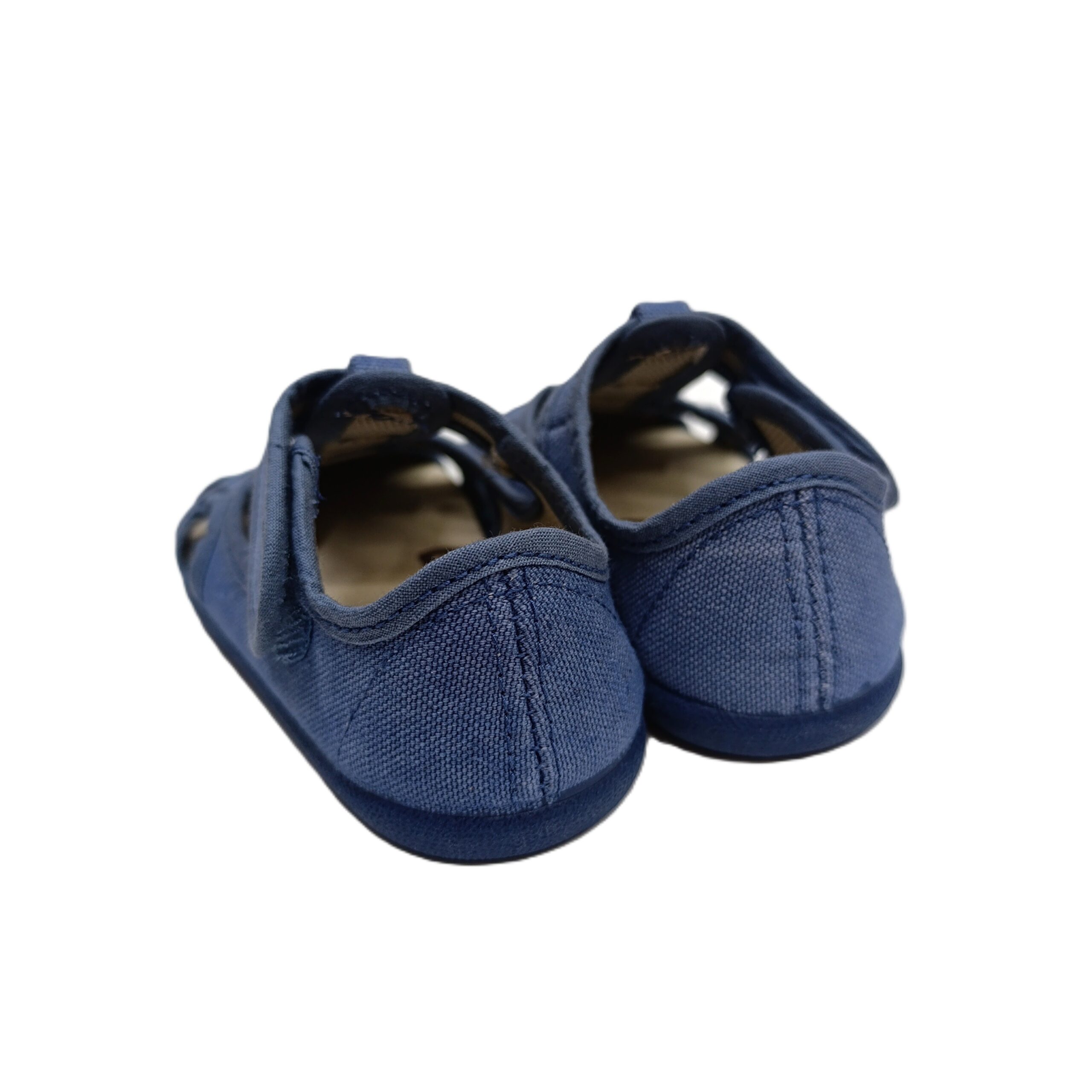 Sandalia barefoot lona Batilas navy