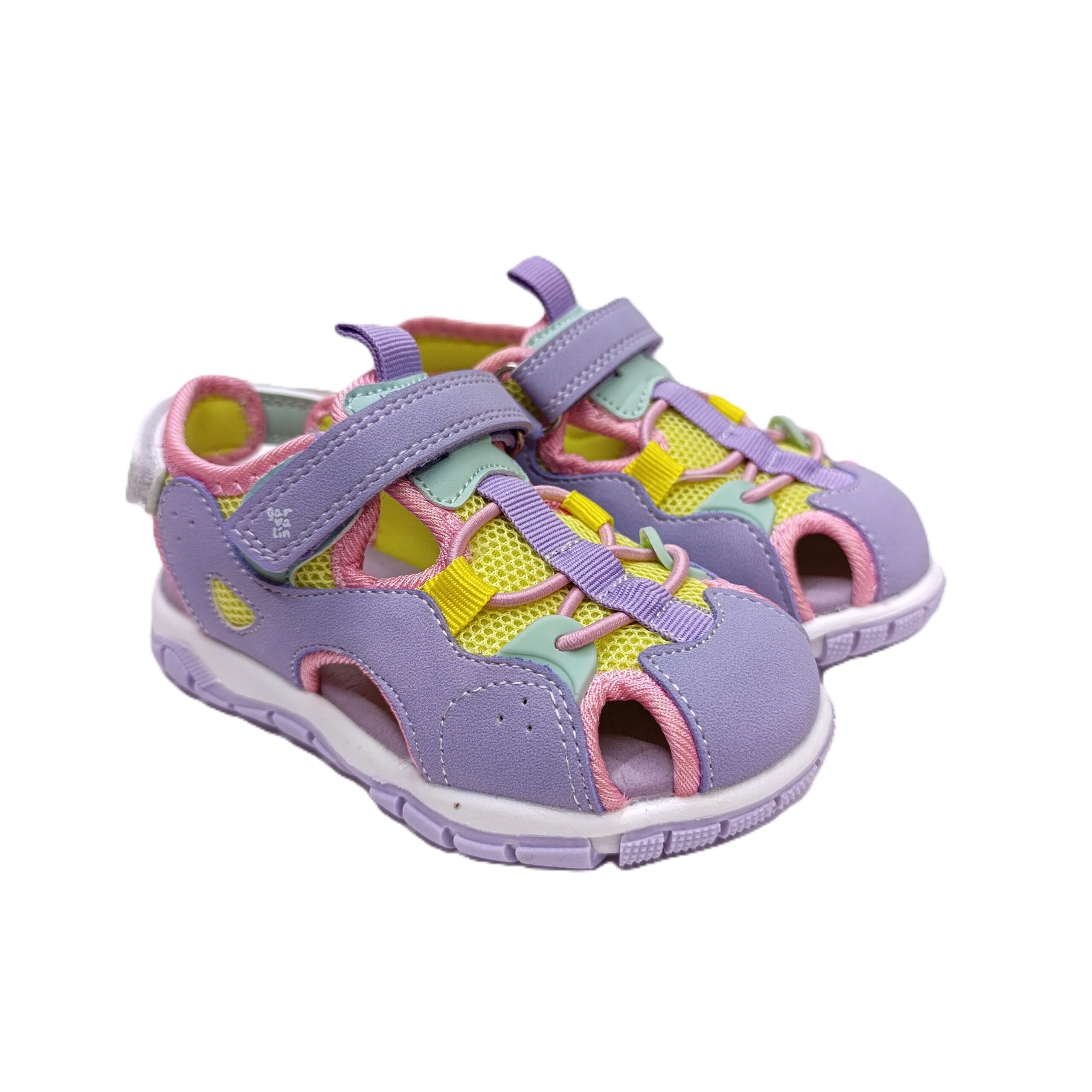 Sandalia sport garvalin niña en color malva