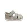Sandalia barefoot bebé piel beige de Garvalín