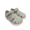 Sandalia barefoot bebé piel beige de Garvalín