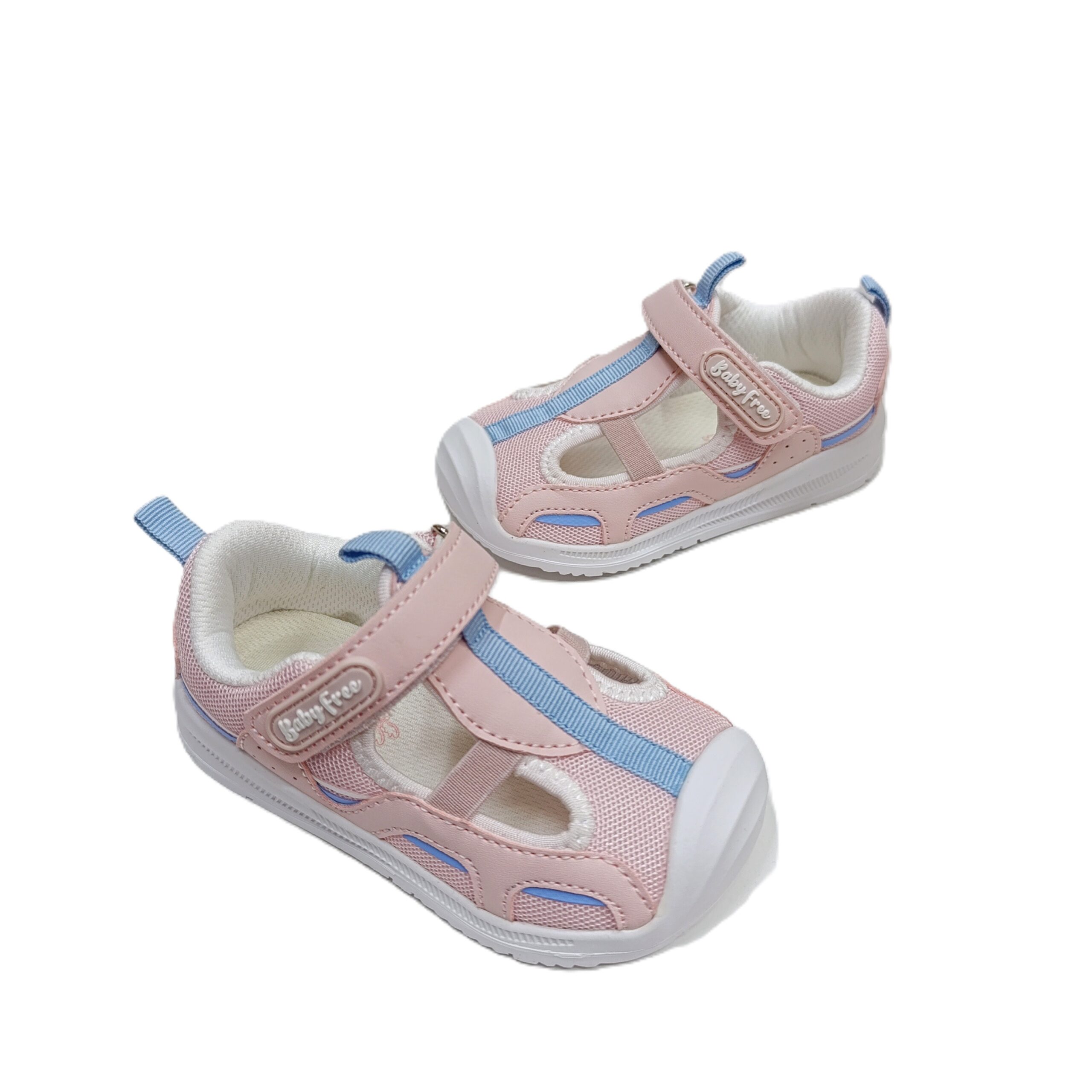 Sandalia deportiva barefoot Chetto baby free rosa