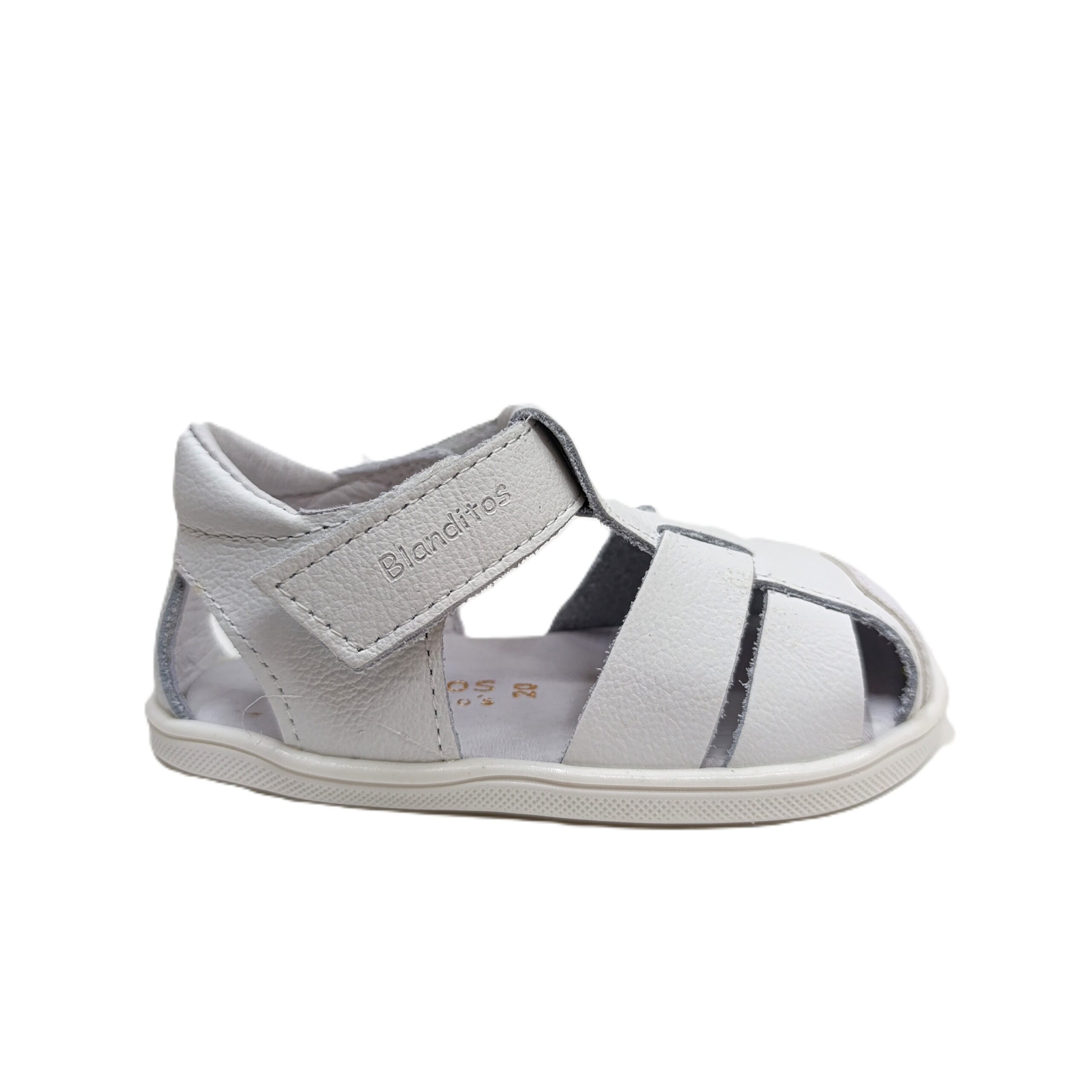 Sandalia barefoot bebé Blanditos by crio´s Costa blanco