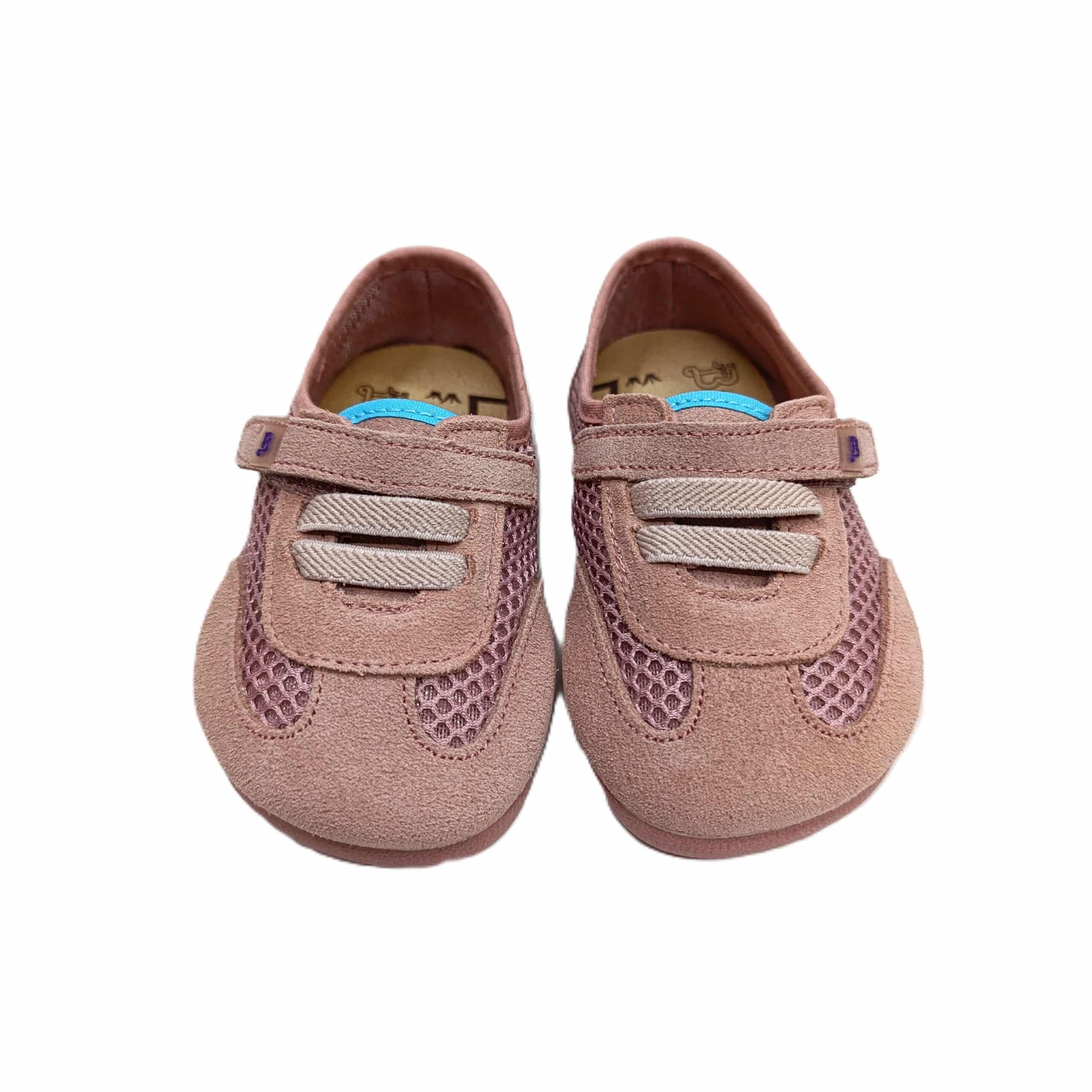 Zapatilla barefoot casual Batilas rosa/turquesa