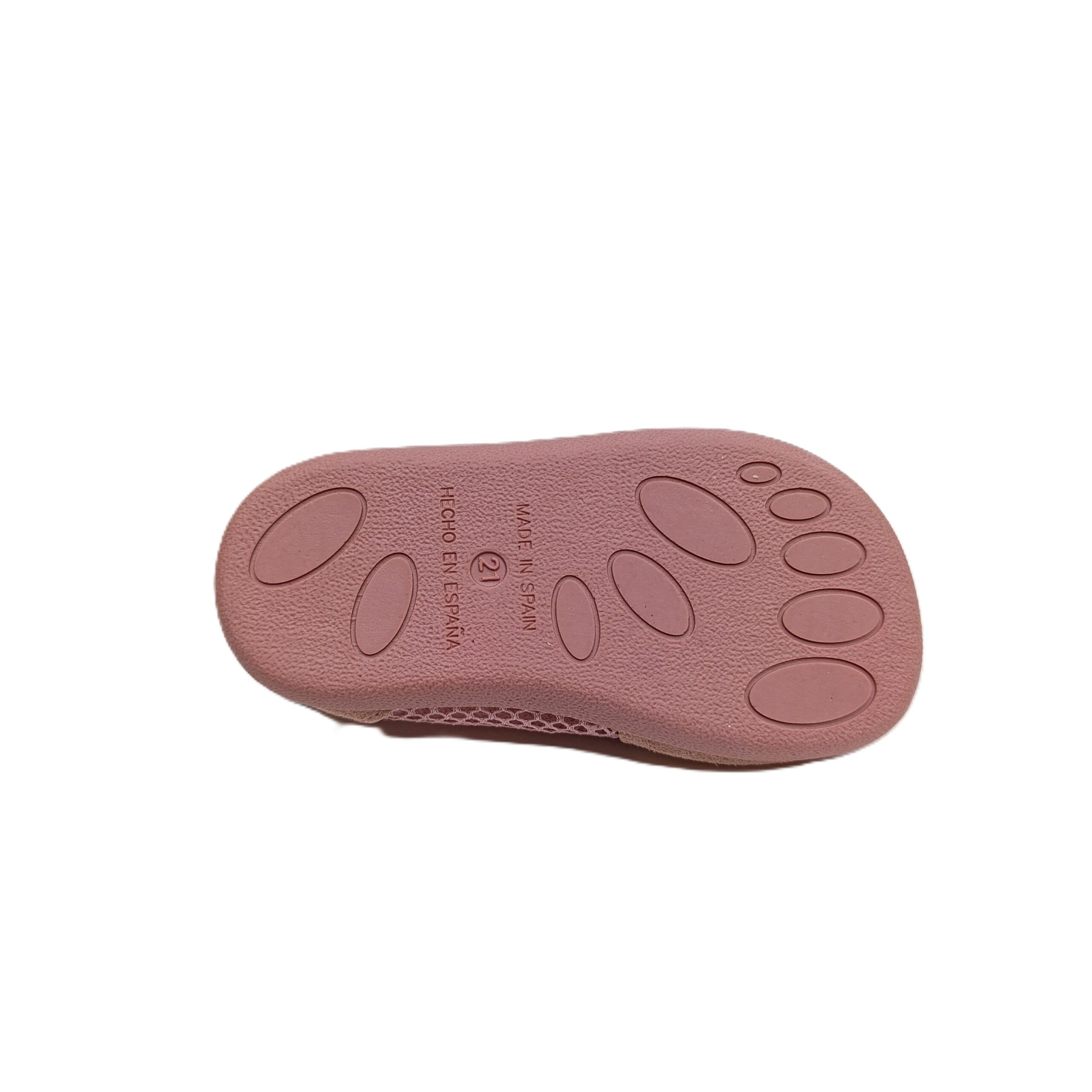 Zapatilla barefoot casual Batilas rosa/turquesa