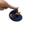 Zapatilla barefoot casual Batilas azul/mostaza