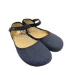 Zapatilla barefoot mujer lona Batilas Salón gris