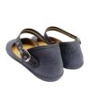 Zapatilla barefoot mujer lona Batilas Salón gris