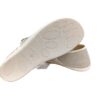 Mercedes barefoot mujer lona Batilas color piedra