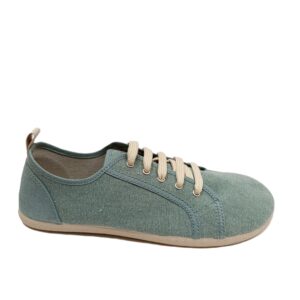 Zapatilla barefoot mujer batilas ingles verde