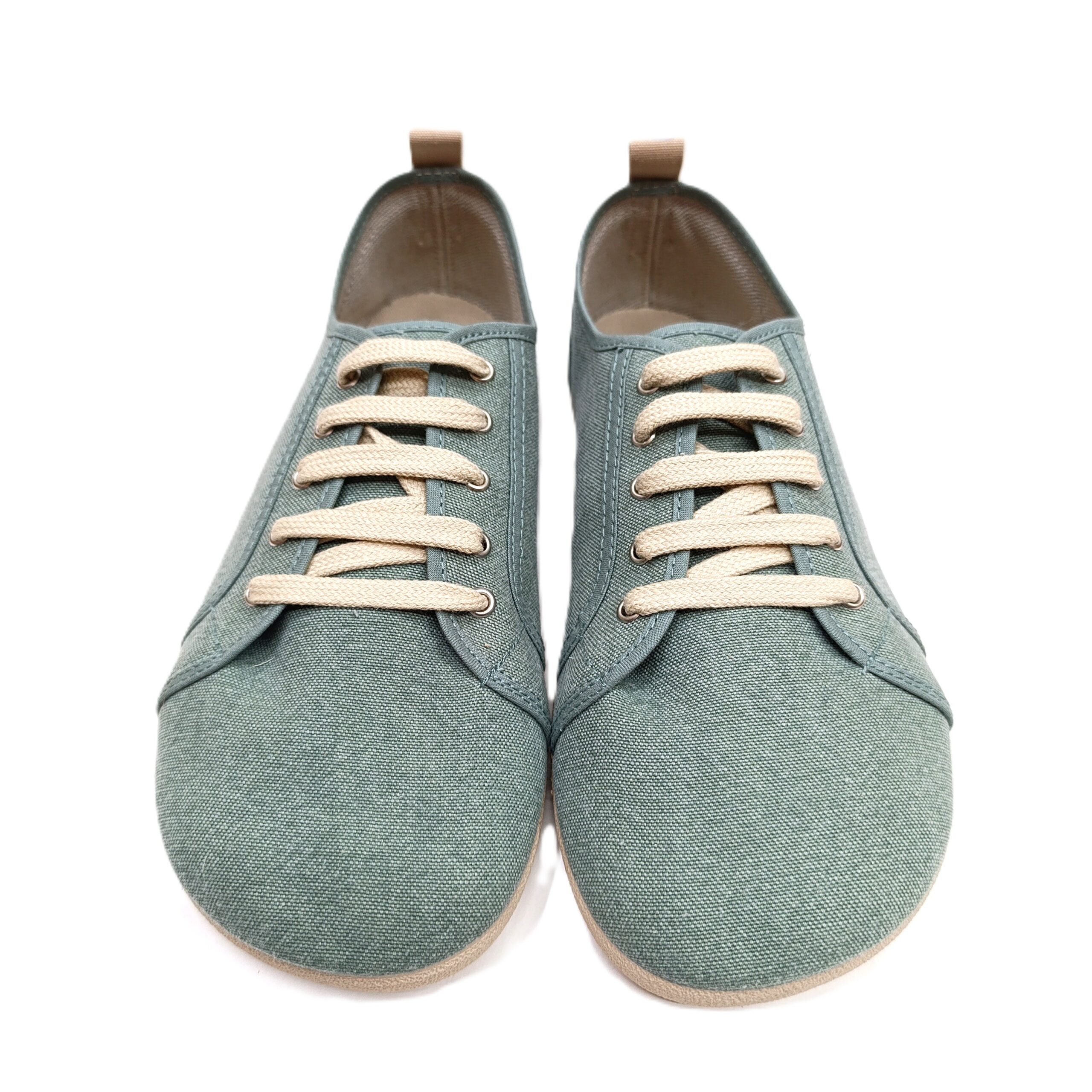 Zapatilla barefoot mujer batilas ingles verde