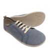 Zapatilla lona barefoot mujer ingles Batilas gris