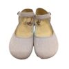 lona barefoot mujer Batilas salón taupe