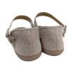 lona barefoot mujer Batilas salón taupe