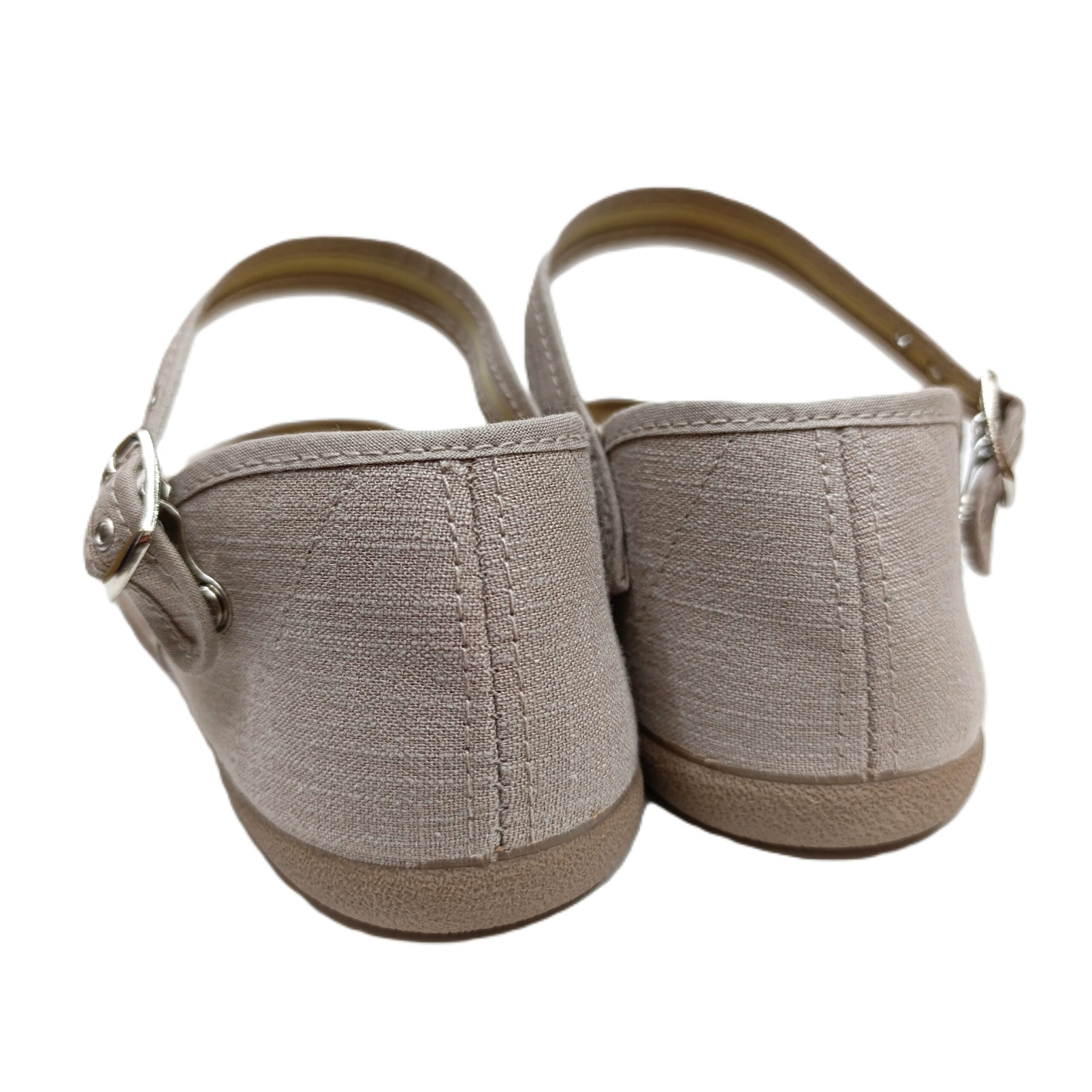 lona barefoot mujer Batilas salón taupe