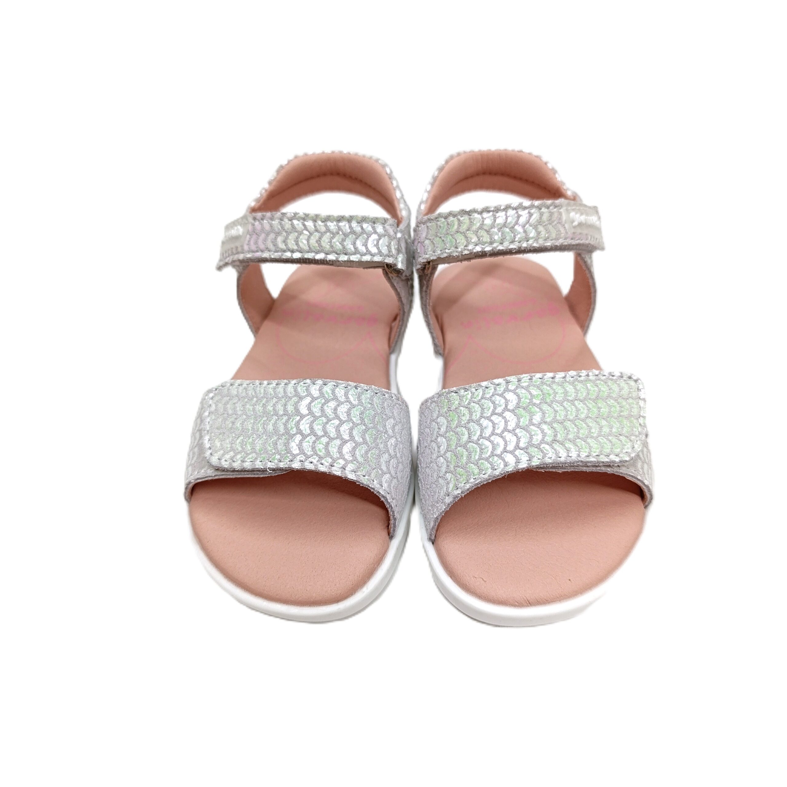 Sandalia barefoot Garvalin niña blanco