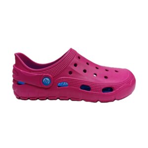 Zueco mustang free barefoot fucsia pvc mujer