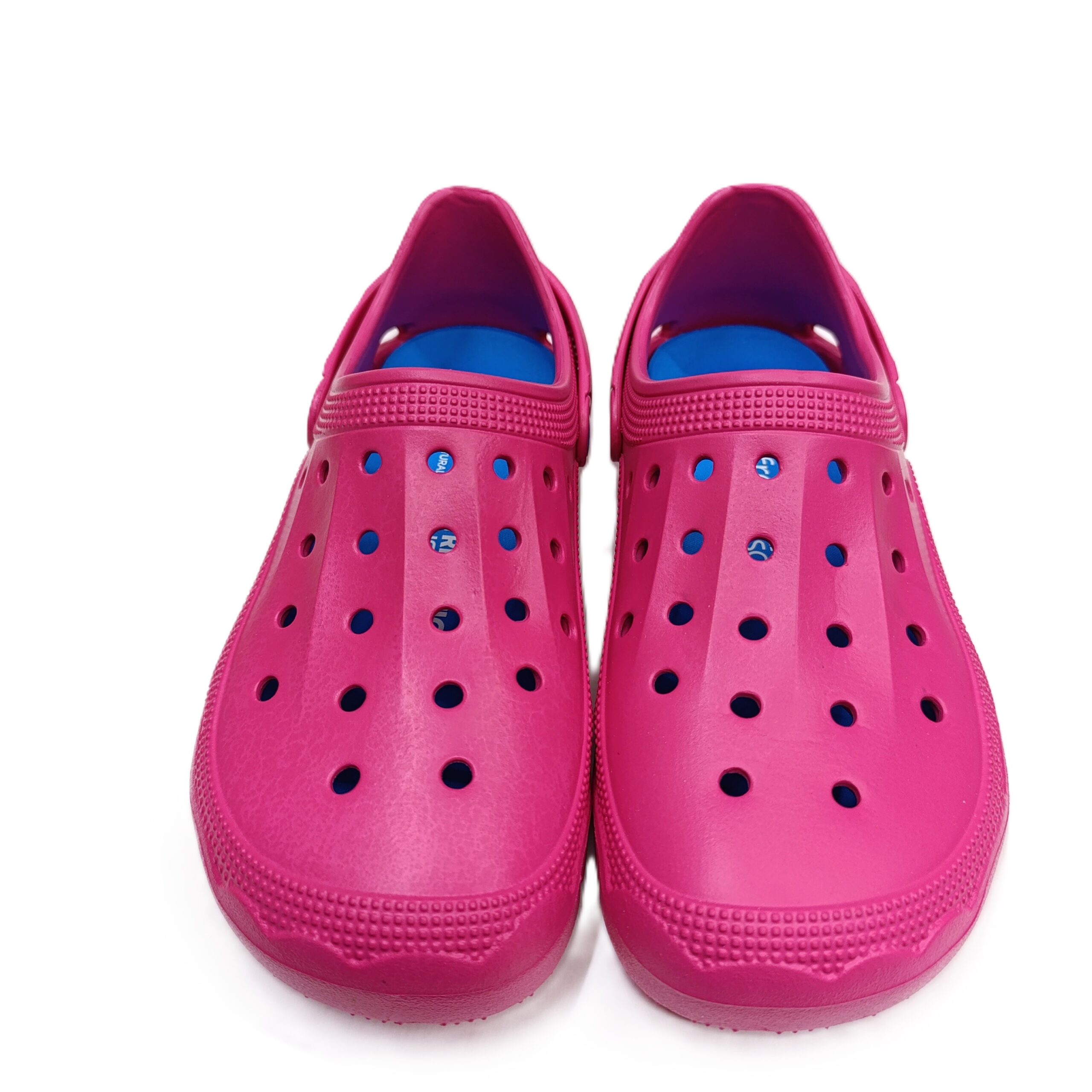 Zueco mustang free barefoot fucsia pvc mujer