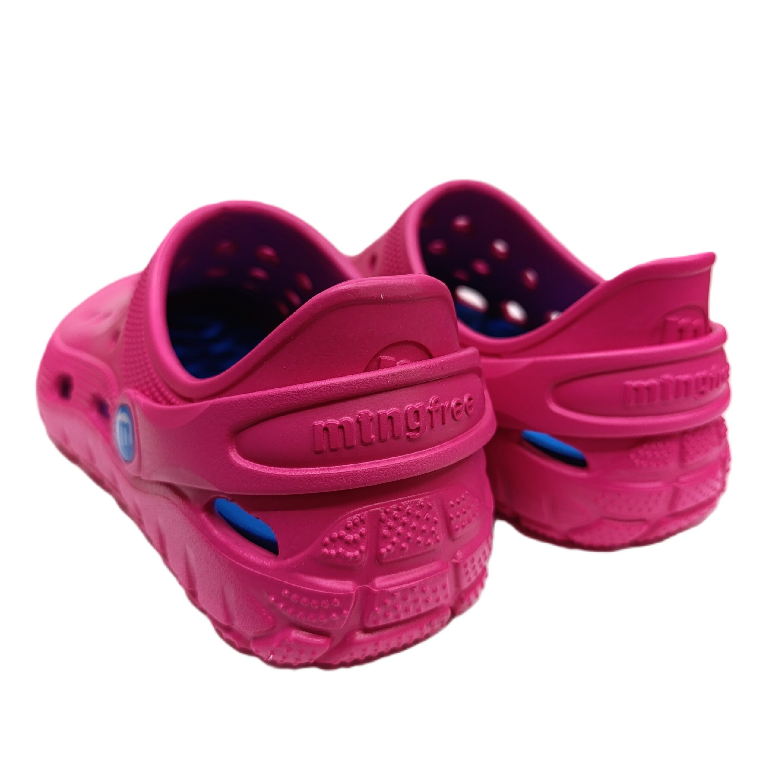 Zueco mustang free barefoot fucsia pvc mujer
